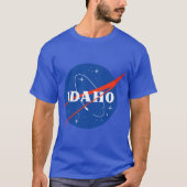 アイダホ州出身の宇宙飛行士 Tシャツ (正面)