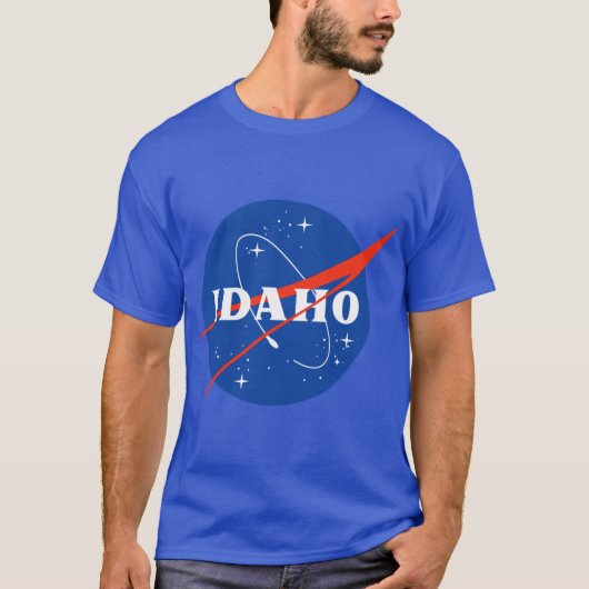 アイダホ州出身の宇宙飛行士 Tシャツ (正面)