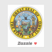 アイダホ州印 シール (シート)