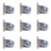 アイダホ州国旗 シール (正面)