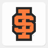 アイダホ州大はっきりした学ベンガルのロゴ スクエアシール (正面)