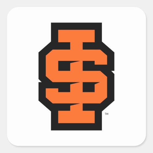 アイダホ州大はっきりした学ベンガルのロゴ スクエアシール (正面)