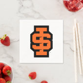 アイダホ州大はっきりした学ベンガルのロゴ スタンダードカクテルナプキン (インサイチュ)