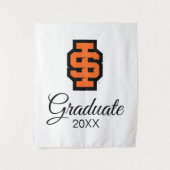 アイダホ州大はっきりした学ベンガルのロゴ タペストリー (正面)