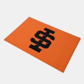 アイダホ州大はっきりした学ベンガルのロゴ ドアマット (アングル)