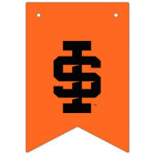 アイダホ州大はっきりした学ベンガルのロゴ バンティングフラッグ (第1の旗)