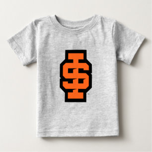 アイダホ州大はっきりした学ベンガルのロゴ ベビーTシャツ