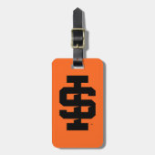 アイダホ州大はっきりした学ベンガルのロゴ ラゲッジタグ (正面縦)