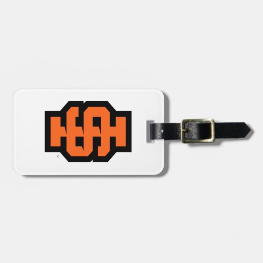 アイダホ州大はっきりした学ベンガルのロゴ ラゲッジタグ (正面横)