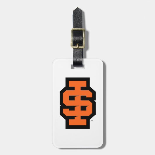 アイダホ州大はっきりした学ベンガルのロゴ ラゲッジタグ (正面縦)