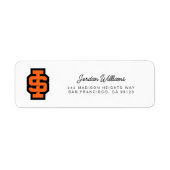 アイダホ州大はっきりした学ベンガルのロゴ ラベル (正面)