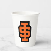 アイダホ州大はっきりした学ベンガルのロゴ 紙コップ (正面)