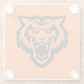 アイダホ州大学ベンガールズスピリットデザイン ガラスコースター (裏面)