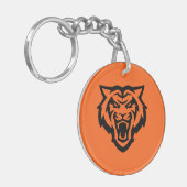 アイダホ州大学ベンガールズスピリットデザイン キーホルダー (正面左)