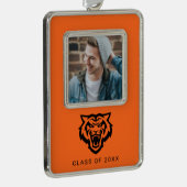 アイダホ州大学ベンガールズスピリットデザイン シルバープレートフレームオーナメント (右)