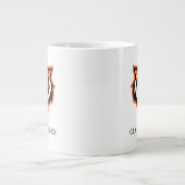 アイダホ州大学ベンガールズスピリットデザイン ジャンボコーヒーマグカップ (正面)