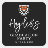 アイダホ州大学ベンガールズスピリットデザイン スクエアシール (正面)