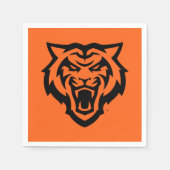 アイダホ州大学ベンガールズスピリットデザイン スタンダードカクテルナプキン (正面)