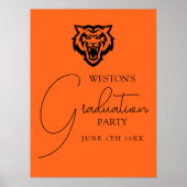 アイダホ州大学ベンガールズスピリットデザイン ポスター (正面)