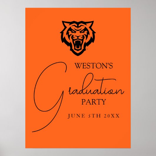 アイダホ州大学ベンガールズスピリットデザイン ポスター (正面)