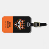 アイダホ州大学ベンガールズスピリットデザイン ラゲッジタグ (正面横)