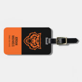 アイダホ州大学ベンガールズスピリットデザイン ラゲッジタグ (正面横)