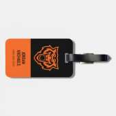 アイダホ州大学ベンガールズスピリットデザイン ラゲッジタグ (裏面横)
