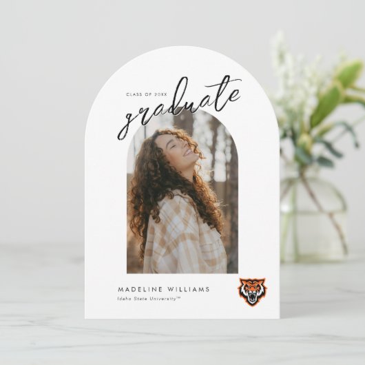 アイダホ州大学ベンガールズスピリットデザイン 招待状 (スタンド正面)