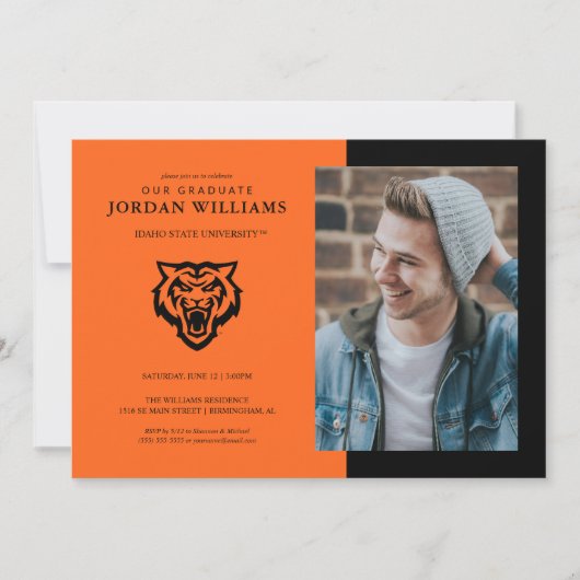 アイダホ州大学ベンガールズスピリットデザイン 案内状 (正面)