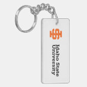 アイダホ州大学公式ロゴデザイン キーホルダー (正面左)