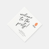 アイダホ州大学公式ロゴデザイン スタンダードカクテルナプキン (角)