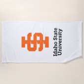 アイダホ州大学公式ロゴデザイン ビーチタオル (正面)