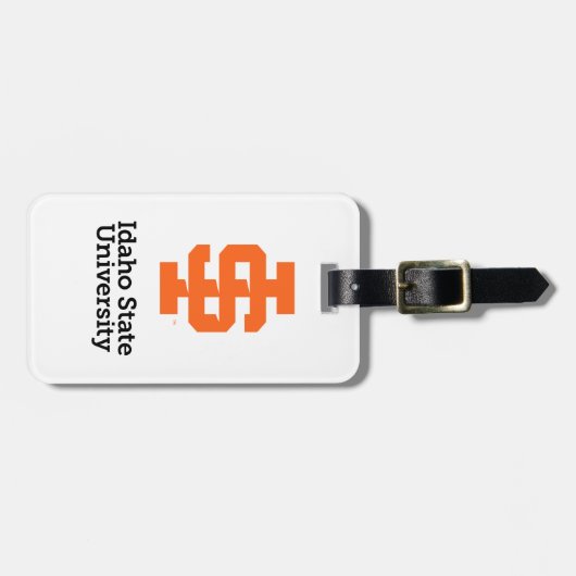 アイダホ州大学公式ロゴデザイン ラゲッジタグ (正面横)