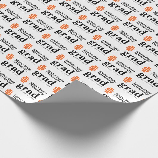 アイダホ州大学公式ロゴデザイン ラッピングペーパー (角)