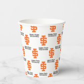 アイダホ州大学公式ロゴデザイン 紙コップ (正面)