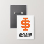 アイダホ州大学公式ロゴデザイン 缶バッジ (正面/裏面)