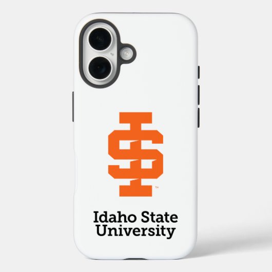 アイダホ州大学公式ロゴデザイン Case-Mate iPhoneケース (裏面)