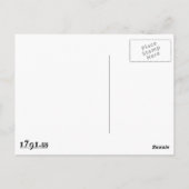 アイダホ州旗はがき ポストカード (裏面)