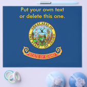 アイダホ州旗を持つチラシ チラシ (シングル)