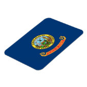 アイダホ州旗を持つ愛国的なフレキシブル磁石 マグネット (左側)