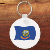 アイダホ州旗キーチェーン キーホルダー (正面)