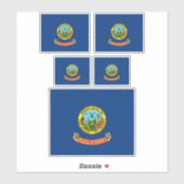 アイダホ州旗デザイン シール (シート)