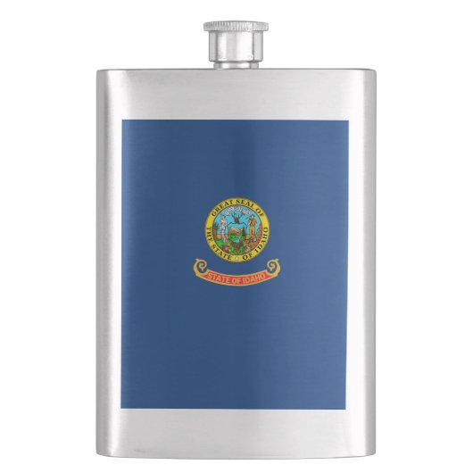 アイダホ州旗デザイン フラスク (正面)