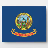 アイダホ州旗プラーク フォトプラーク (正面)