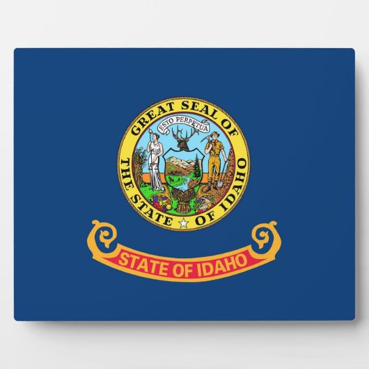 アイダホ州旗プラーク フォトプラーク (正面)