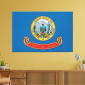 アイダホ州旗 キャンバスプリント (インサイチュ (リビング))