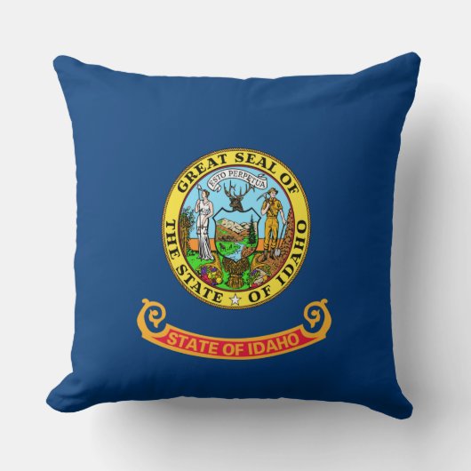 アイダホ州旗 クッション (正面)