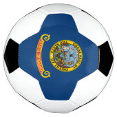 アイダホ州旗 サッカーボール (回転)