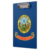 アイダホ州旗：ザ・ジェム州，アメリカ・マウンテン・ウエスト クリップボード (左)