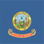 アイダホ州旗:ザ・ジェム州,アメリカ・マウンテン・ウエスト シール (正面)